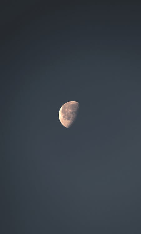 Moon in the Night Sky 