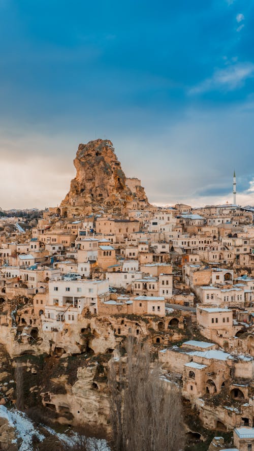 Kostnadsfri bild av byggnad, cappadocia, drönarbilder