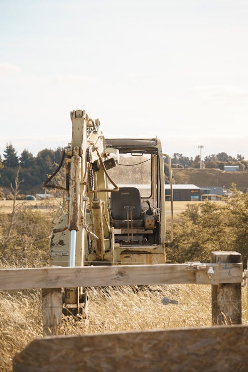 Gratis stockfoto met gereedschap, graafmachine, hek