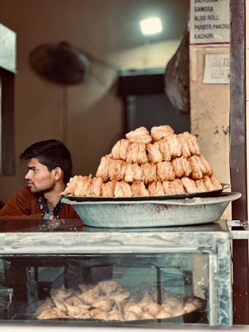 Foto stok gratis kue kering, Persik, toko roti