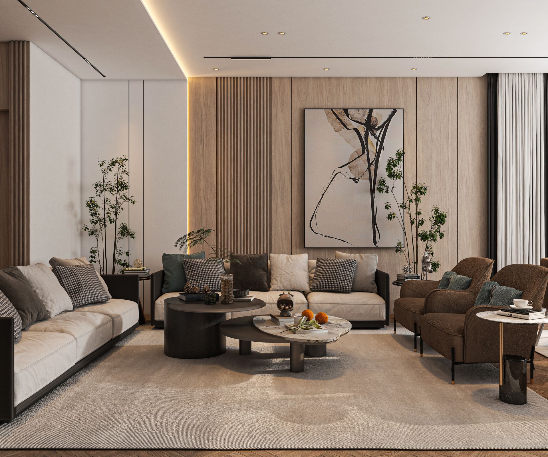 Luxury interior background