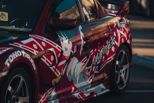 Manga Livery on Tuned Car