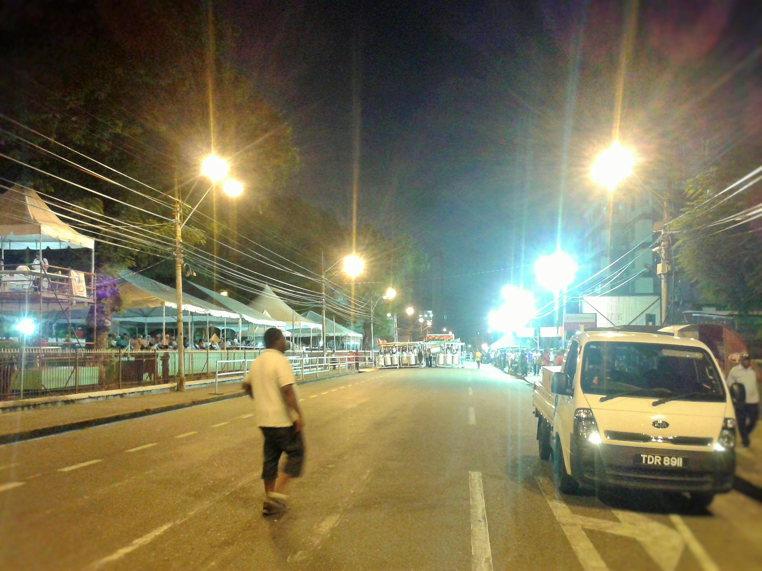 Free stock photo of Carnival Panorama street lights