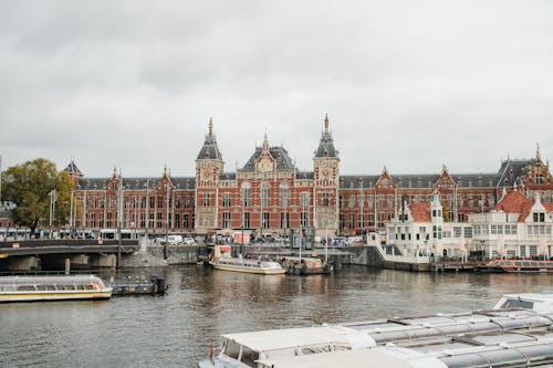 Kostnadsfri bild av amsterdam, amsterdam centraal, byggnad