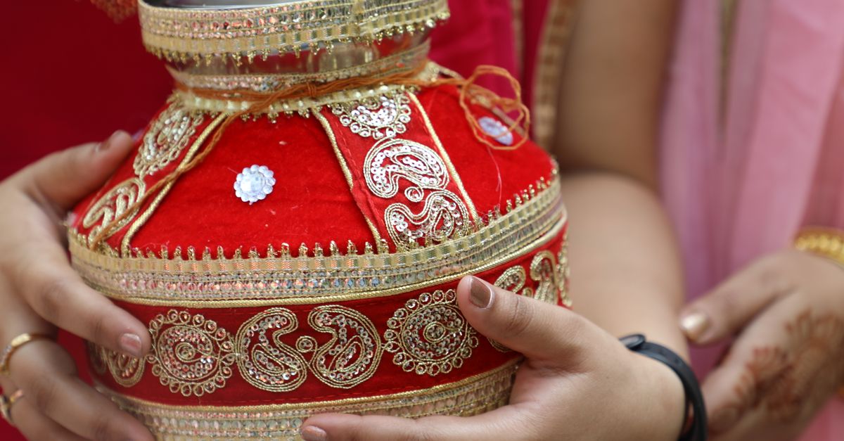 Traditional Container Women Holding Traditional Container · Free Stock Photo