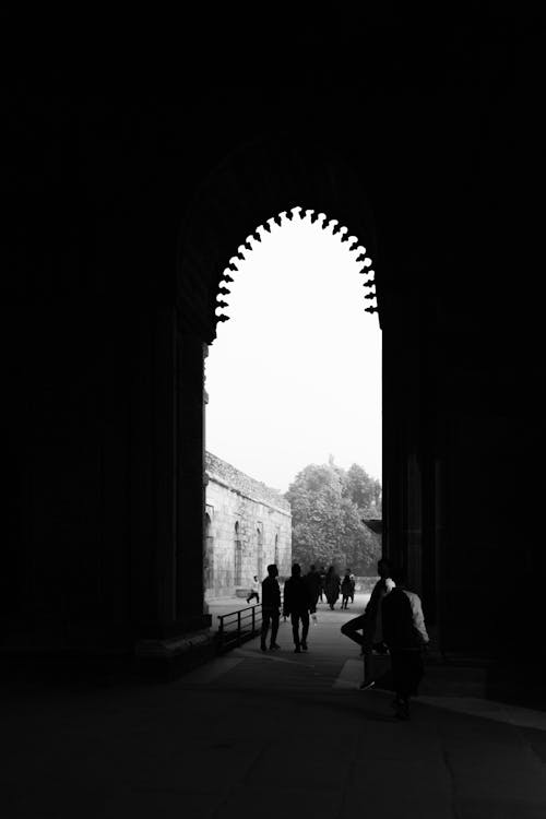 A Building with an Arch