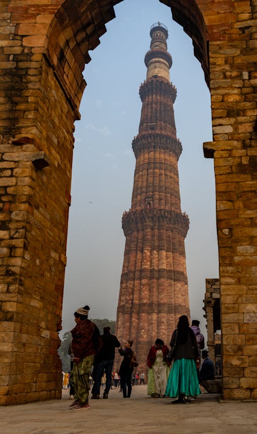 Δωρεάν στοκ φωτογραφιών με qutb minar, Άνθρωποι, θρησκεία