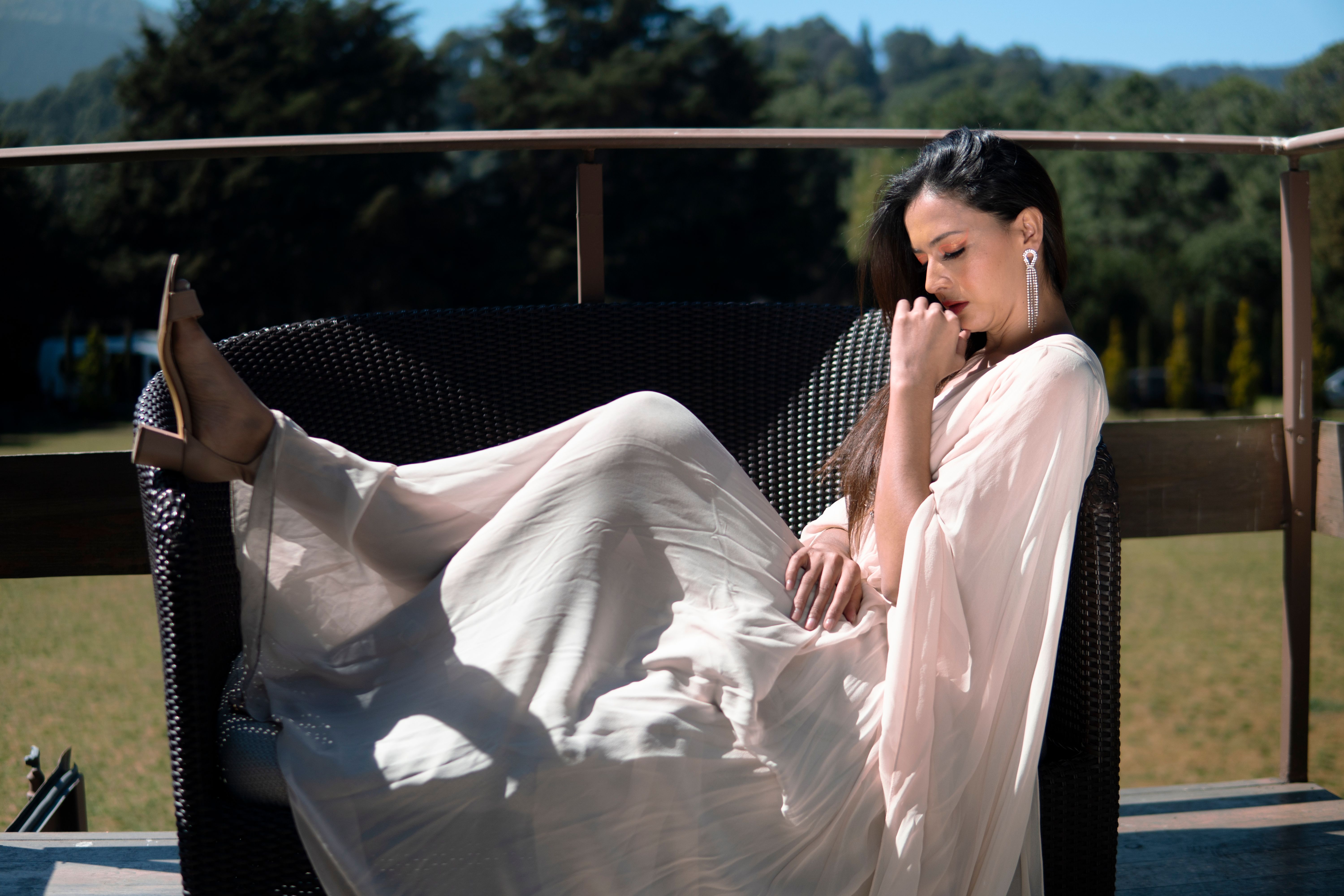 Robe longue fluide femme ronde : silhouettes gracieuses