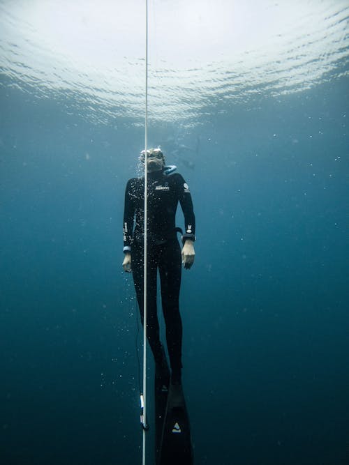 Foto profissional grátis de aventura, corda, embaixo da água