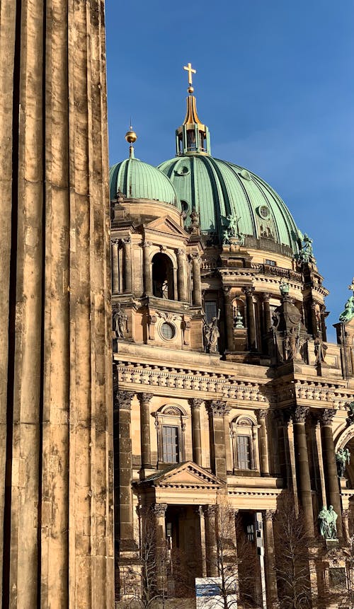 Sunlit Berlin Cathedral Building