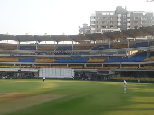 Free stock photo of holkar cricket stadium indore