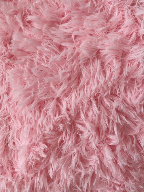 Close-up of a Soft Pink Fabric 