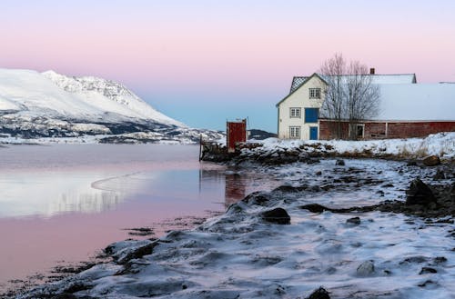 Fotos de stock gratuitas de ártico, cielo rosa, colores