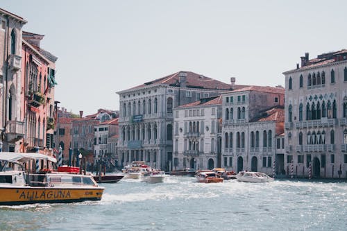 Kostnadsfri bild av byggnader, Italien, kanalen grande