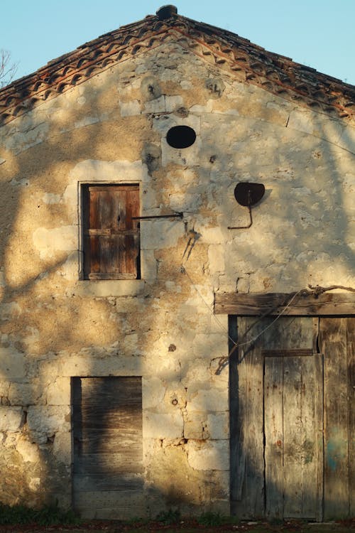 Abandoned Building in Village