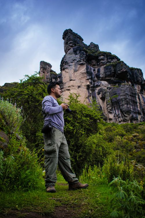 Free sendero waqrapukara Stock Photo