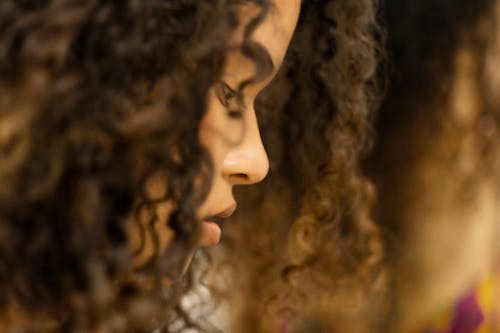 Free stock photo of close, curly hair