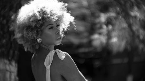 Afrikalı kadın, afro saç, güzellik içeren Ücretsiz stok fotoğraf