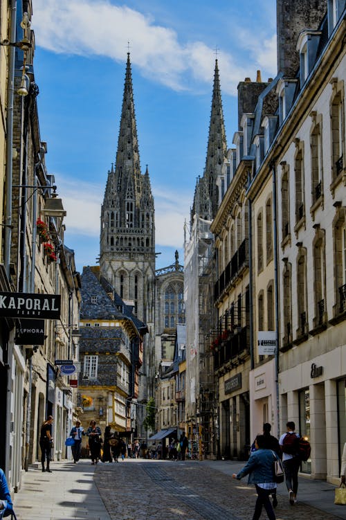 Saint Corentin Cathedral in Quimper in France