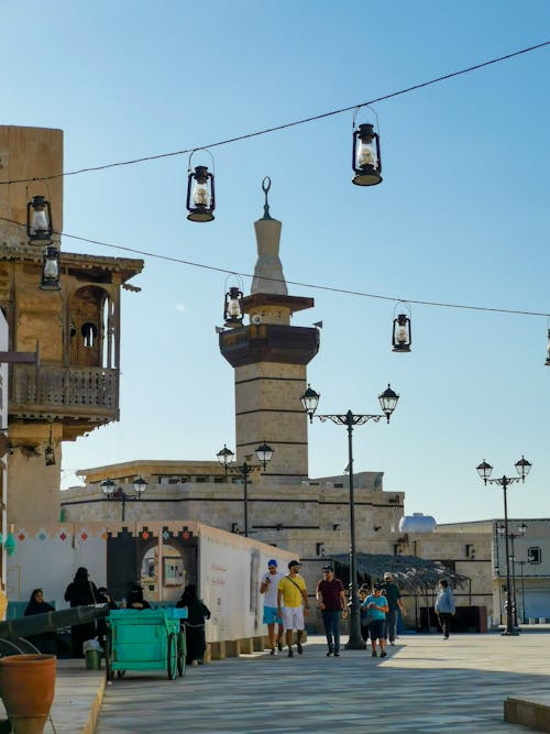 View of Buildings at the Yanbu Historic District 