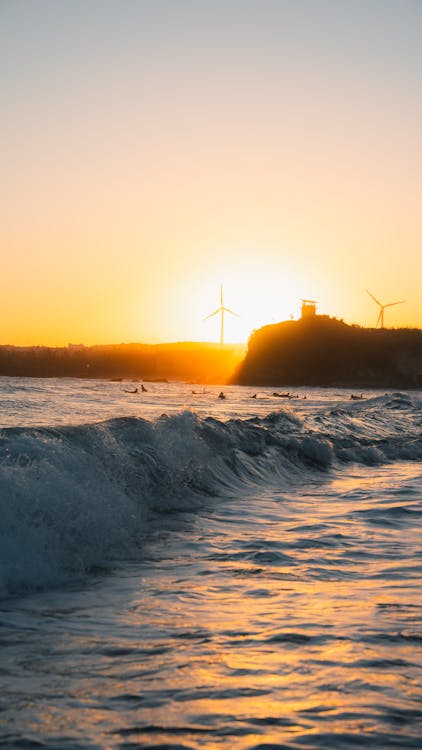 Kostnadsfri bild av elektricitet, förnybar energi, hav