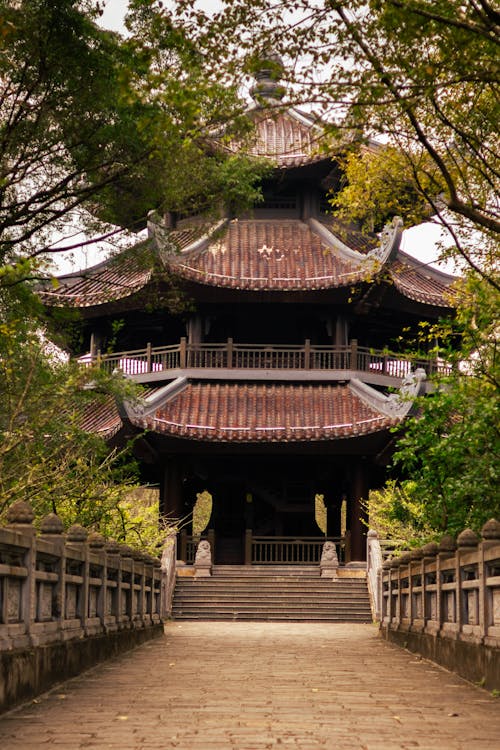 Alley towards Buddhist Temple