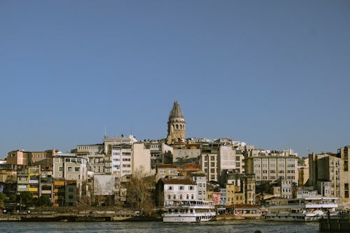 Ingyenes stockfotó boszporusz szoros, épületek, galata-torony témában