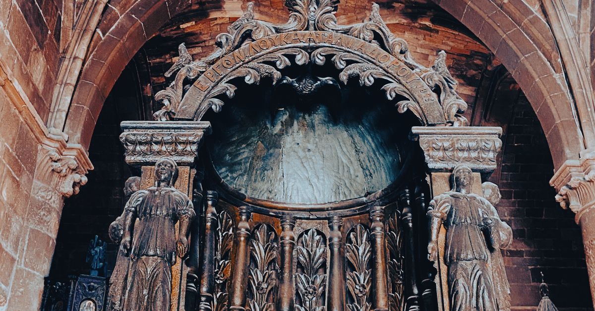 Ornamented Medieval Church Interior · Free Stock Photo