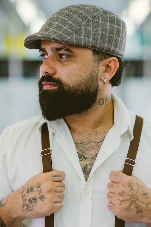 Fotos de stock gratuitas de barba, Camisa blanca, fotografía de moda