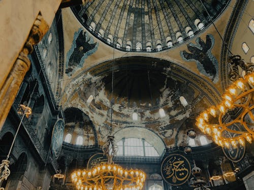 Immagine gratuita di affreschi, architettura bizantina, cupola