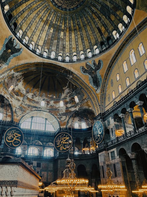 Immagine gratuita di architettura ottomana, arte islamica, cupola
