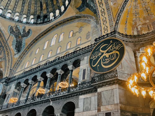 Foto profissional grátis de abóboda, arquitetura otomana, arte islâmica