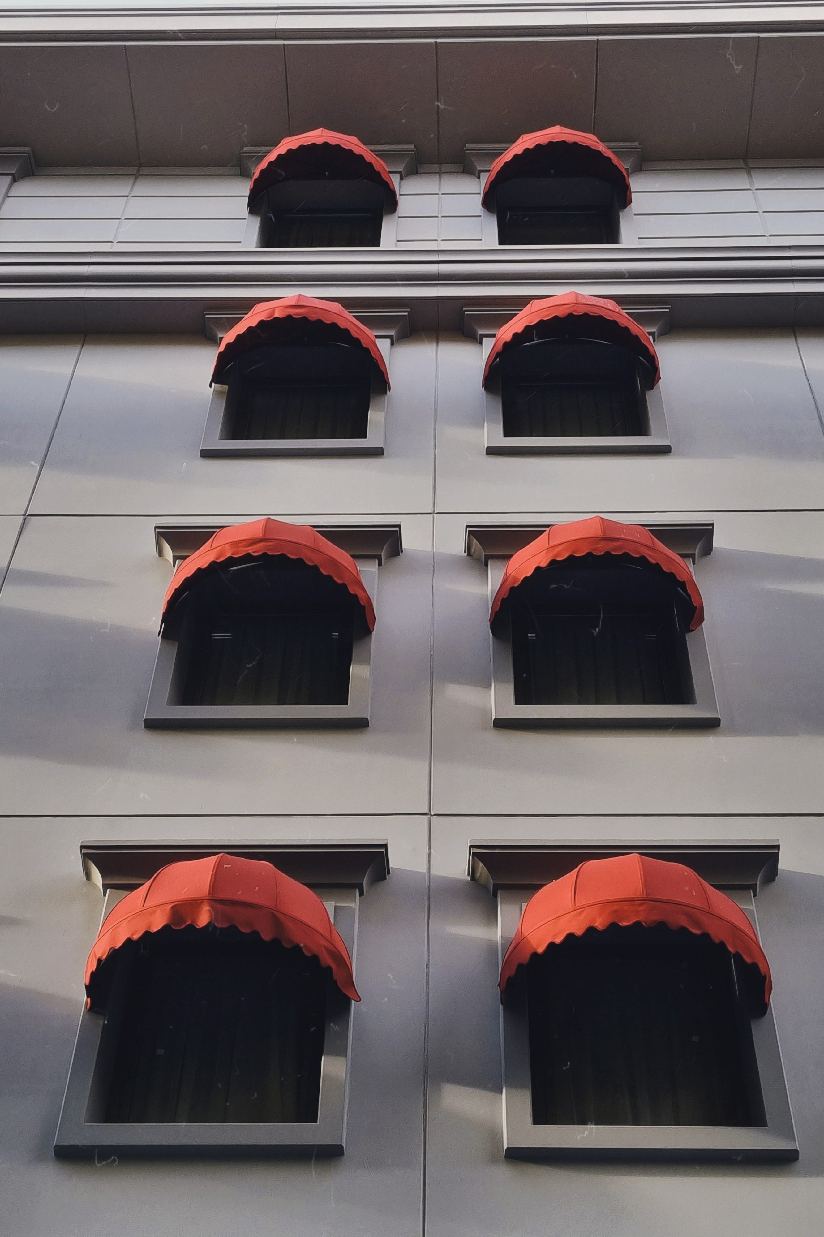 Covers over Hotel Windows · Free Stock Photo