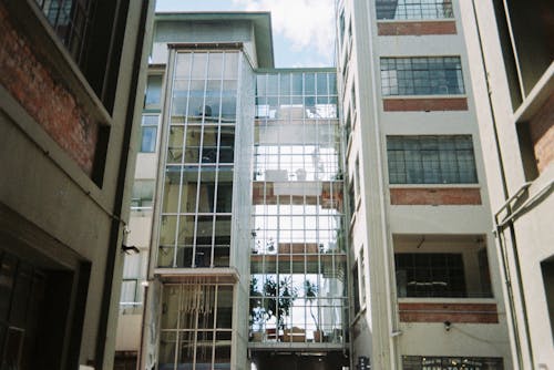 Windows and Wall of Residential Building