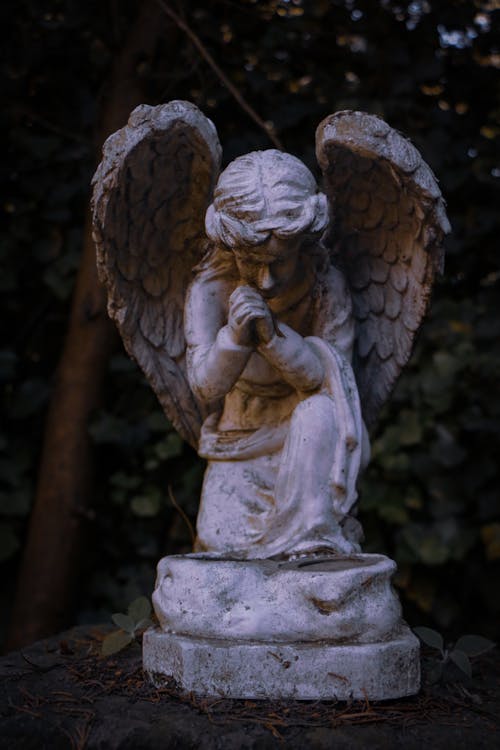 Foto profissional grátis de anjo, arte, asas