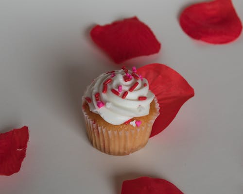 Free stock photo of cupcake, cupcakes, red