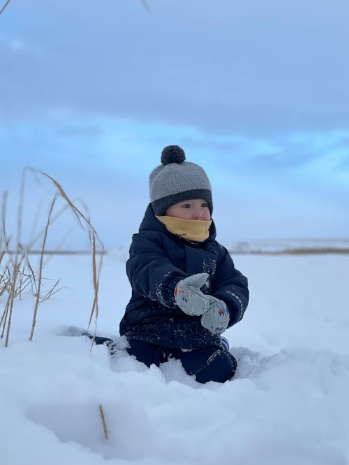 兒童, 冬季, 冷 的 免費圖庫相片