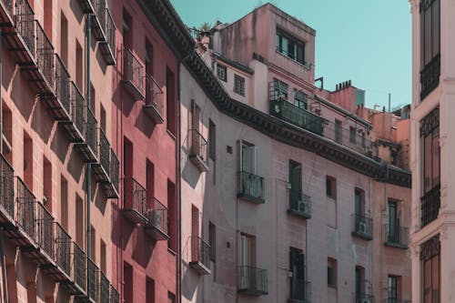 Brown Concrete Buildings