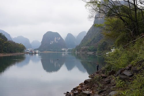 balıkçı, barışçıl, Çin içeren Ücretsiz stok fotoğraf