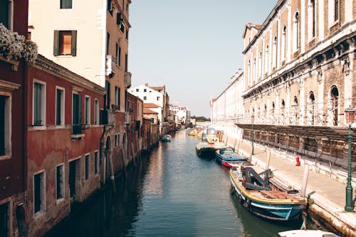 Základová fotografie zdarma na téma Benátky, cestování, čluny