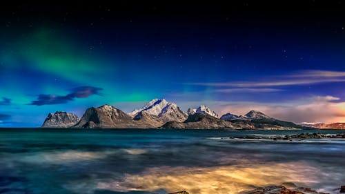 Kostenloses Stock Foto zu abend, arktis, arktische landschaft