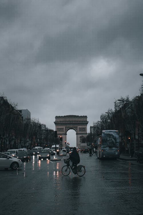 Foto d'estoc gratuïta de bici, d'humor variable, fons de pantalla