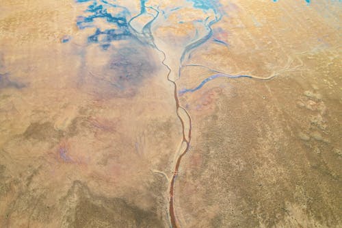 Immagine gratuita di fiume, fotografia aerea, natura