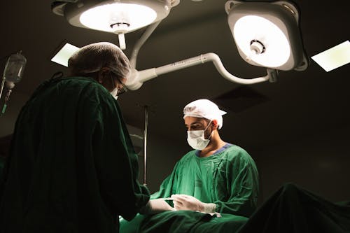 Surgeon at Operation