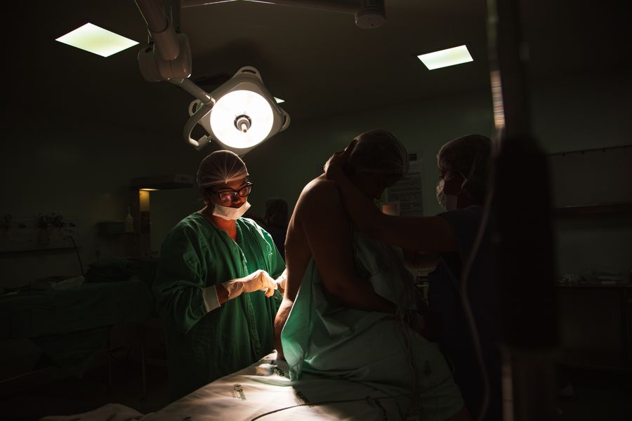 Hospital operating room