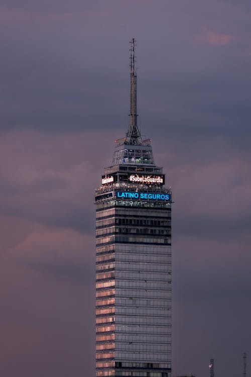 Kostenloses Stock Foto zu lateinamerikanischer turm, lokale sehenswürdigkeiten, mexiko stadt