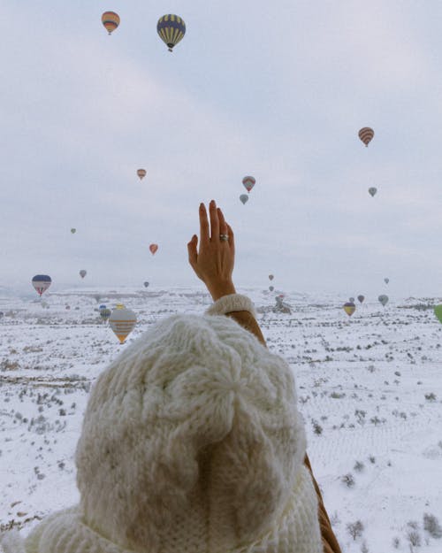 açık hava, ballons, halka içeren Ücretsiz stok fotoğraf