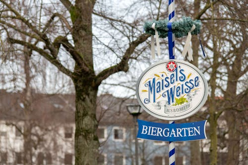 Biergartenschild Maisel’s Weisse