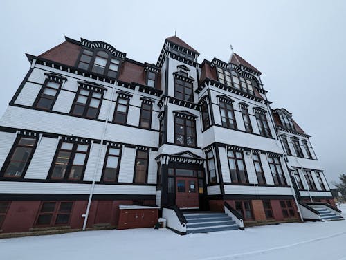 Building in Winter