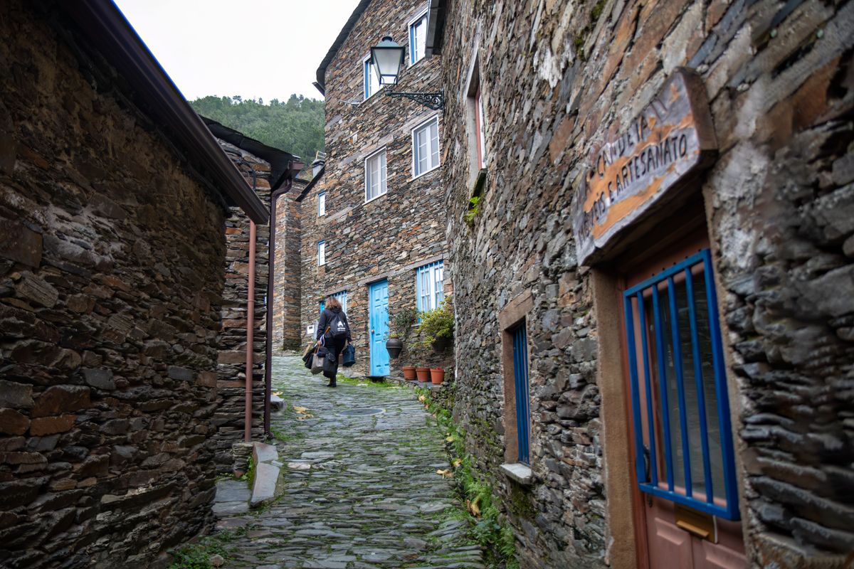 A village built of stone